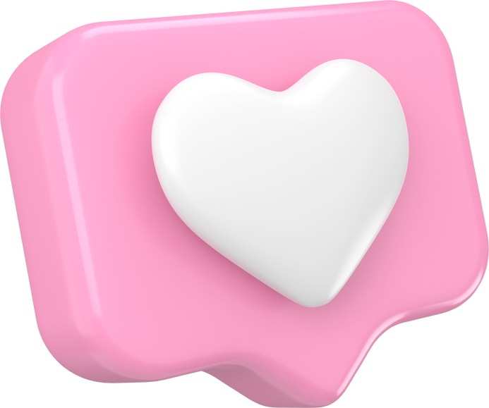 3D like icon. 3D element.